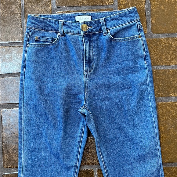 Rachel Zoe Medium Wash High Rise Flare Leg Jean - Picture 4 of 13